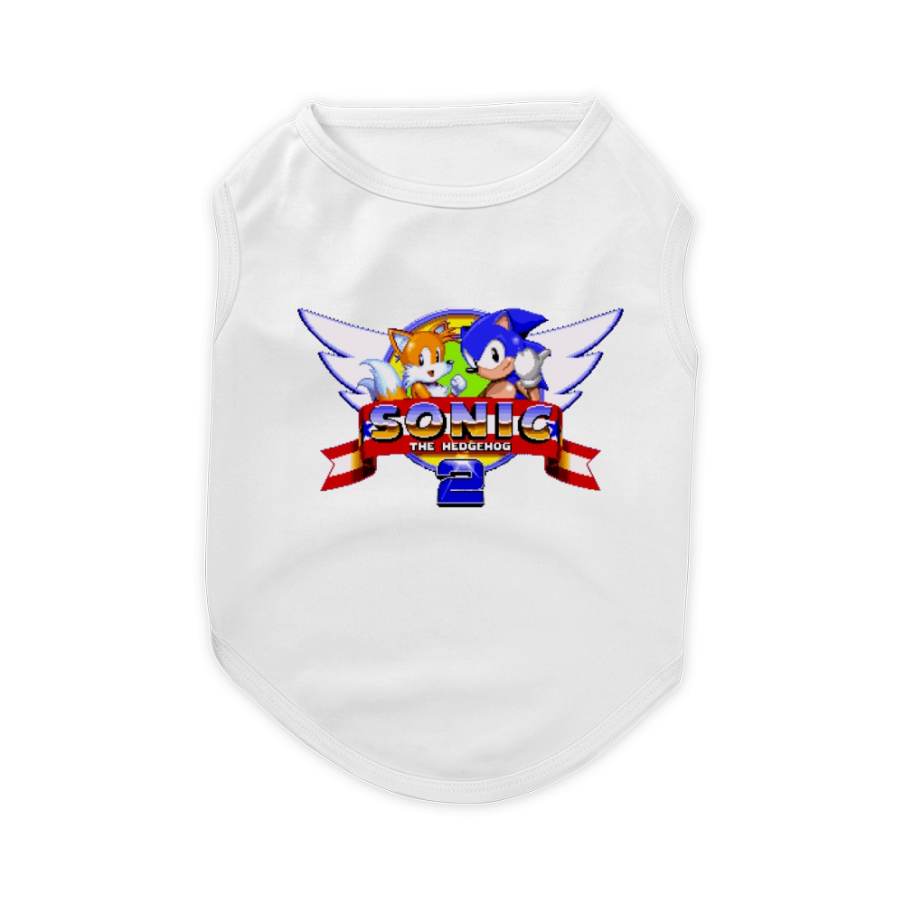 Sonic 2 Title Screen Pet T-Shirt