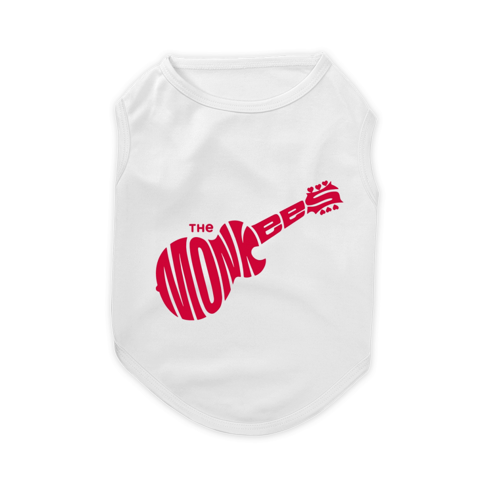 The Monkees Band Logo Pink Pet T-Shirt
