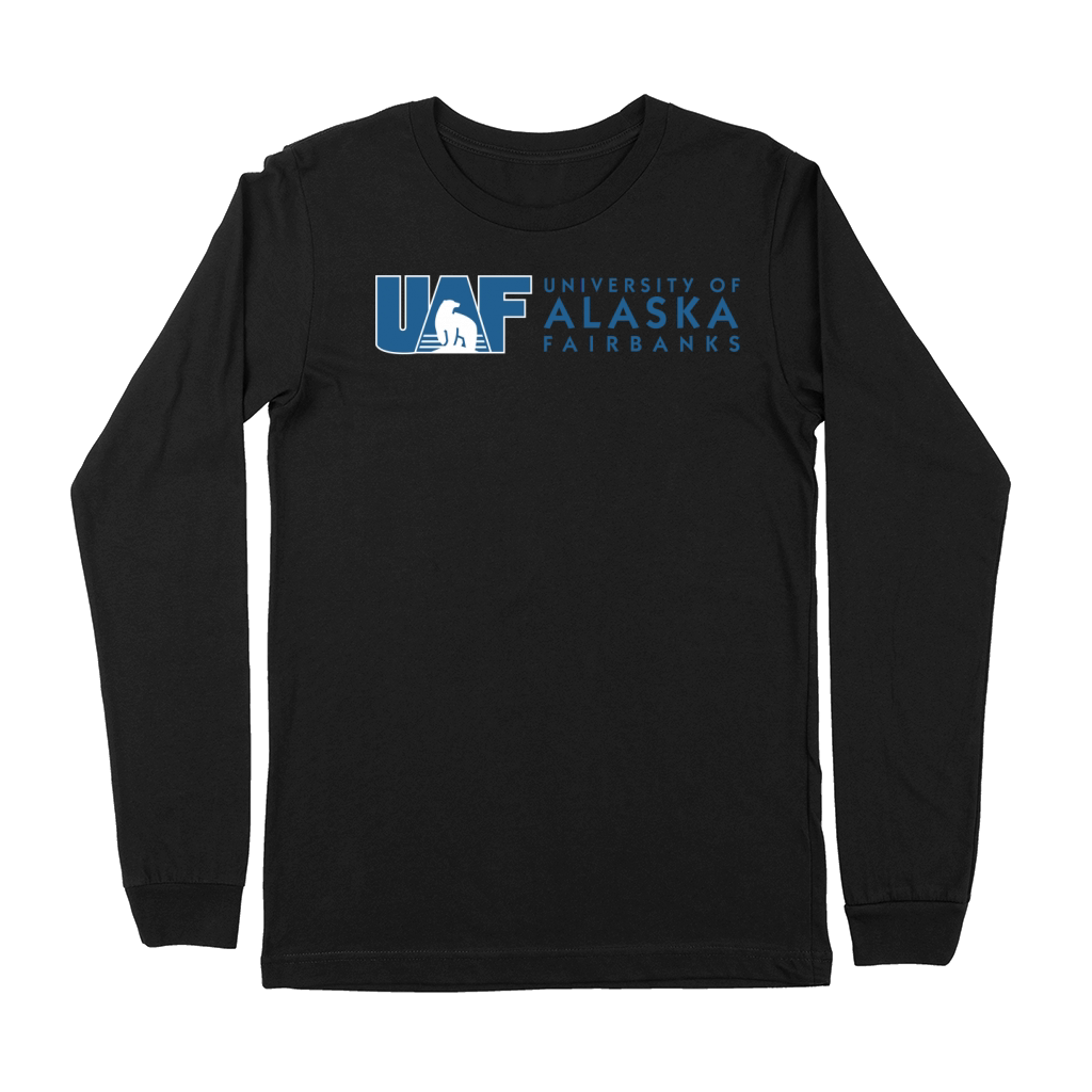 Simple Logo University Of Alaska Fairbanks 2020 Premium Long Sleeve