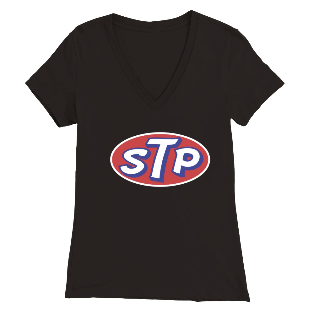 Vintage Stp Premium Womens V-Neck T-shirt