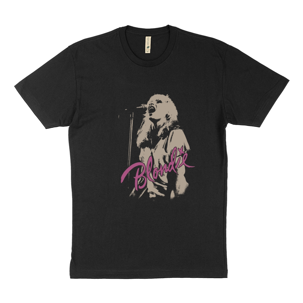 Blondie Rock Band Mic Sustainable T-Shirt