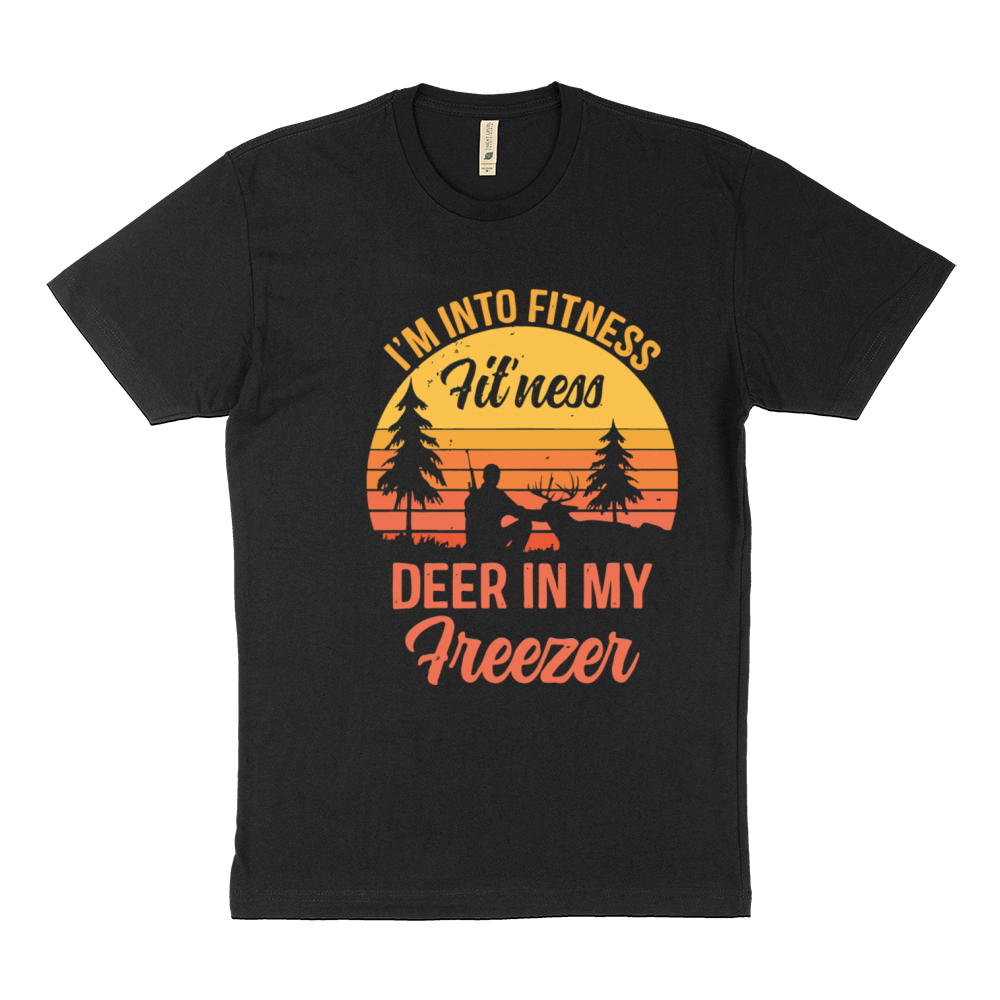 Buck Funny Deer Hunting Hunter Fitness Sustainable T-Shirt