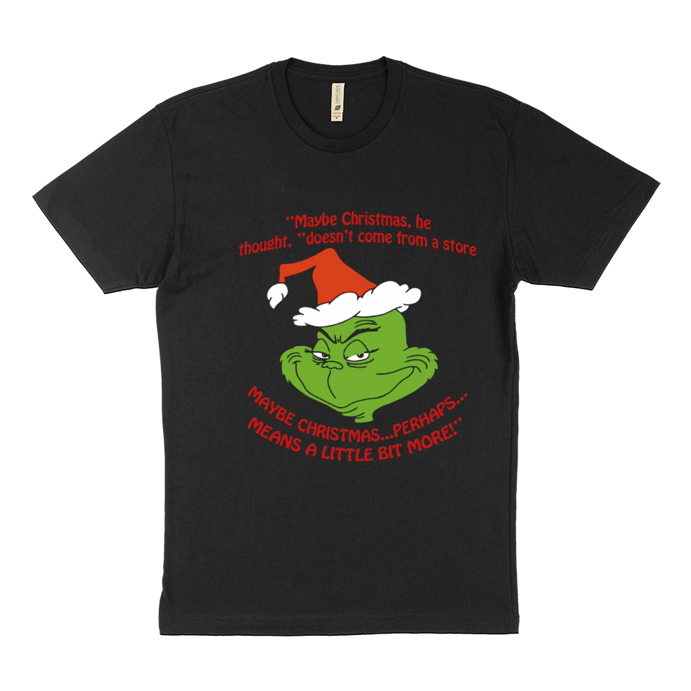 Grinch Funny T-Shirt Sustainable T-Shirt