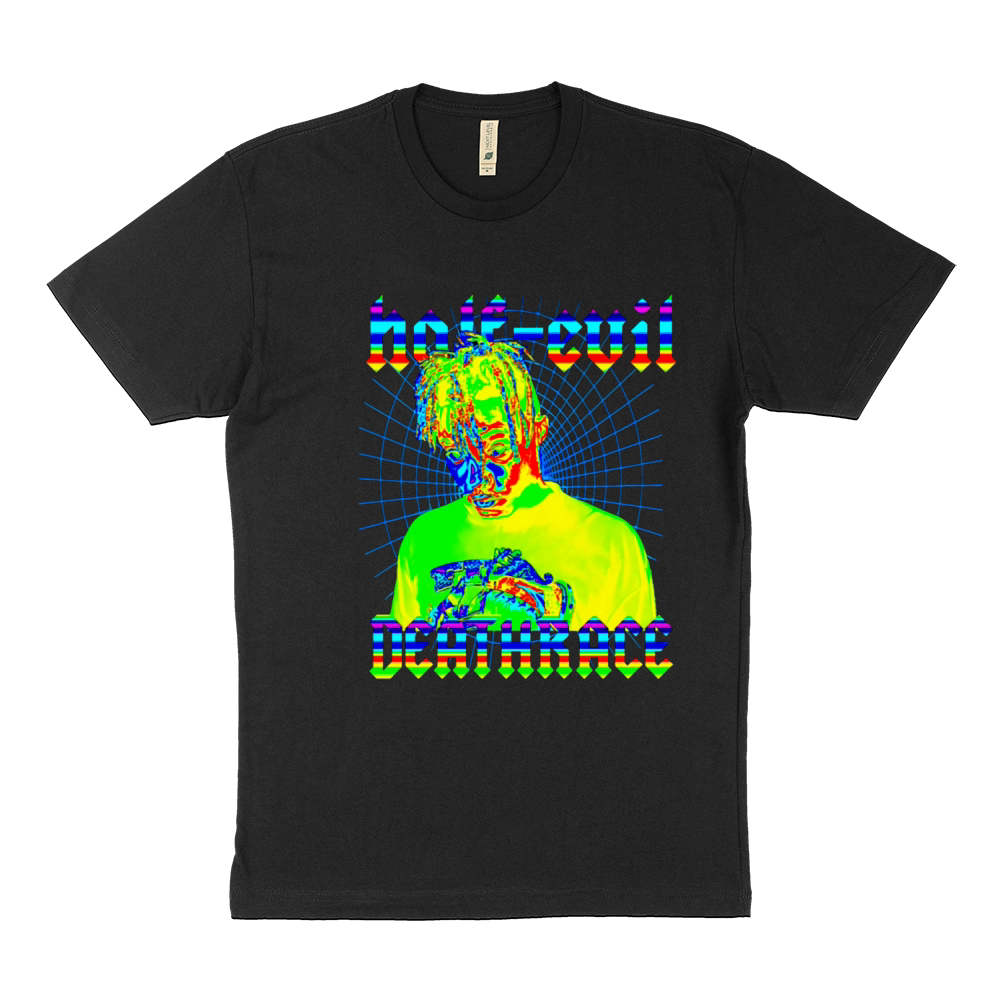 Juice WRLD half evil deathrace Sustainable T-Shirt