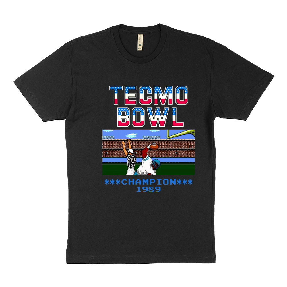Tecmo Bowl Champion 1989 Sustainable T-Shirt