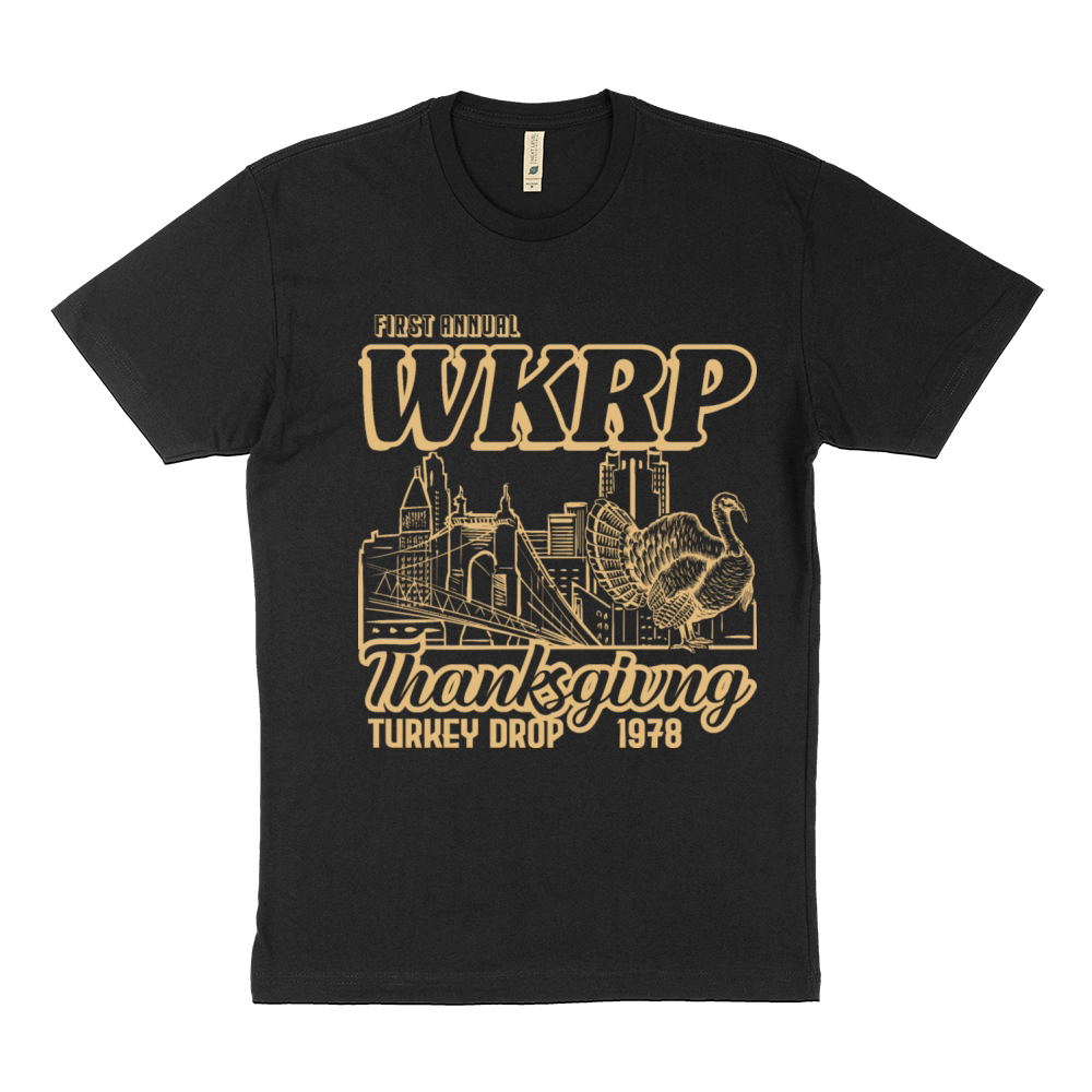 Thanksgiving Turkey Drop Cincinnati 1978 Vintage Sustainable T-Shirt