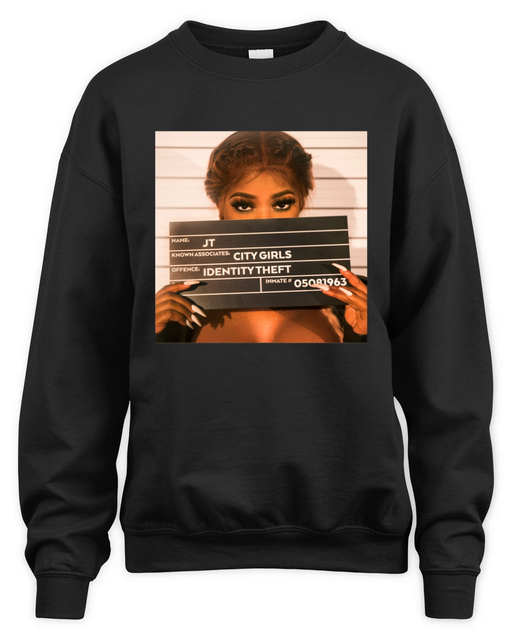 JT Mugshot City Girls Funny Unisex Premium Crewneck Sweatshirt