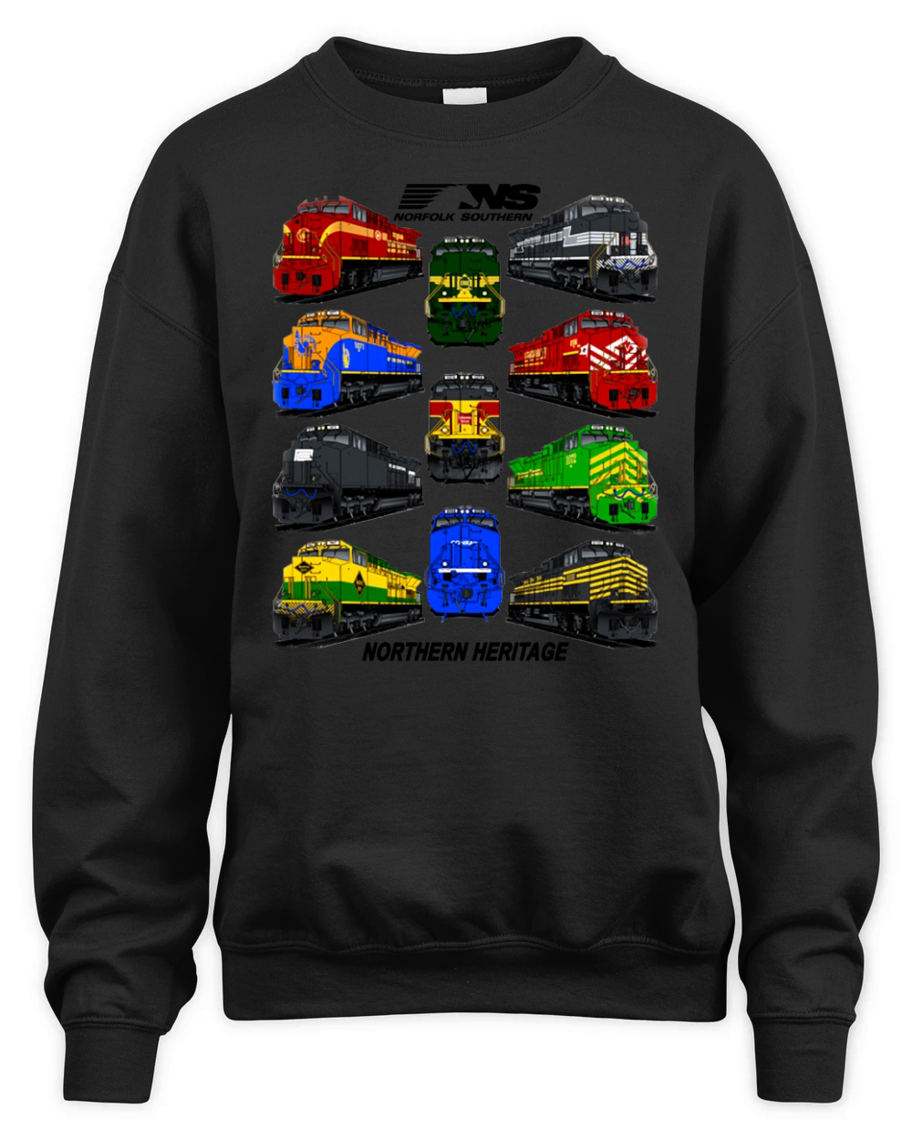 Norfolk Southern Heritage Unisex Premium Crewneck Sweatshirt