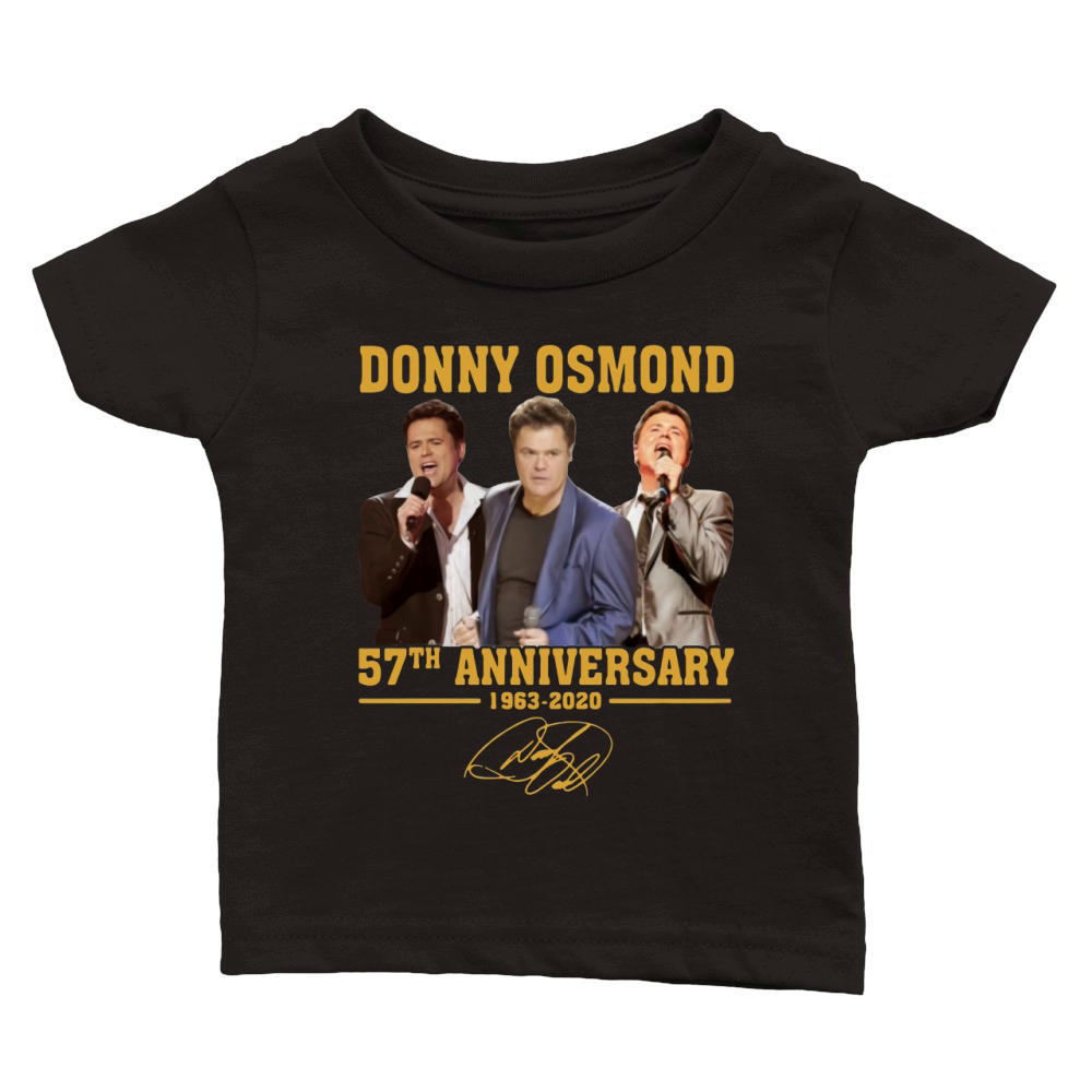 Donny Osmond 57th anniversary 1963 2020 signature shirt Classic Baby Crewneck T-shirt