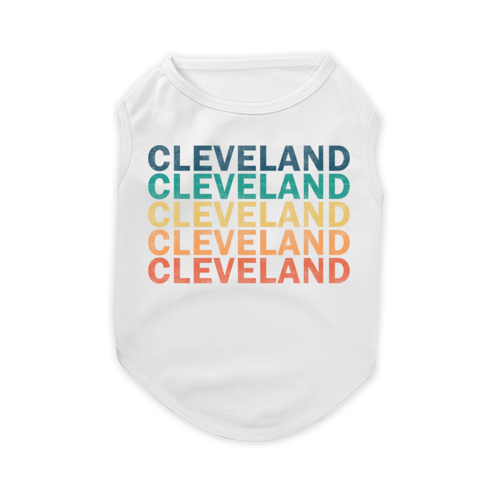 Cleveland Name T Shirt - Cleveland Vintage Retro N Pet T-Shirt