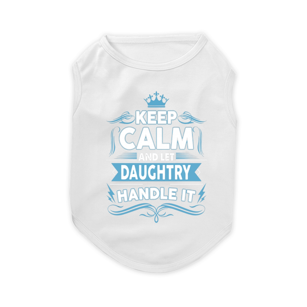 Keep calm DAUGHTRY, DAUGHTRY tshirt Pet T-Shirt