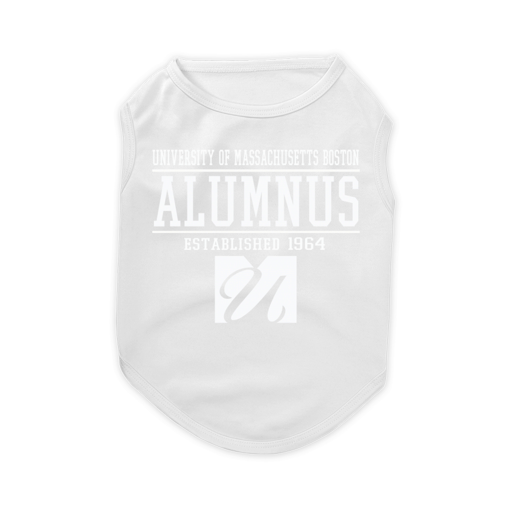 Umass Boston Alumnus Pet T-Shirt