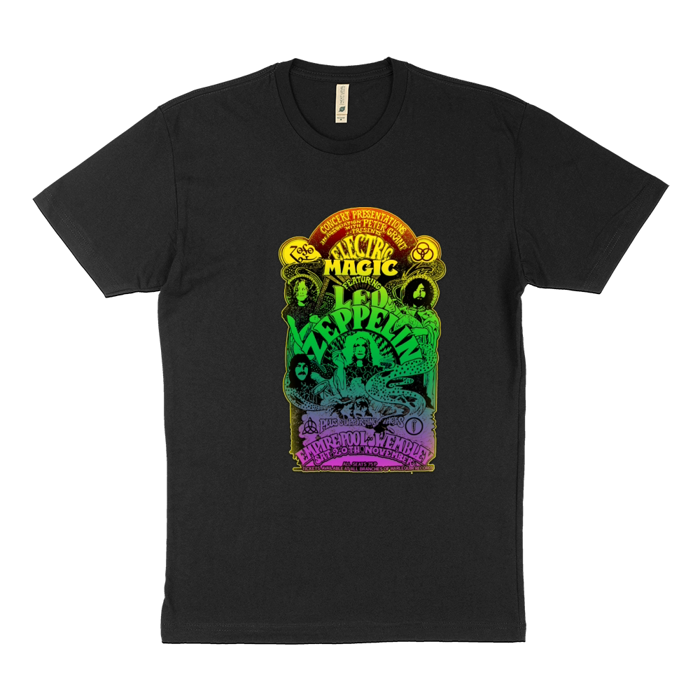 Electric Magic Led Zeppelin Sustainable T-Shirt