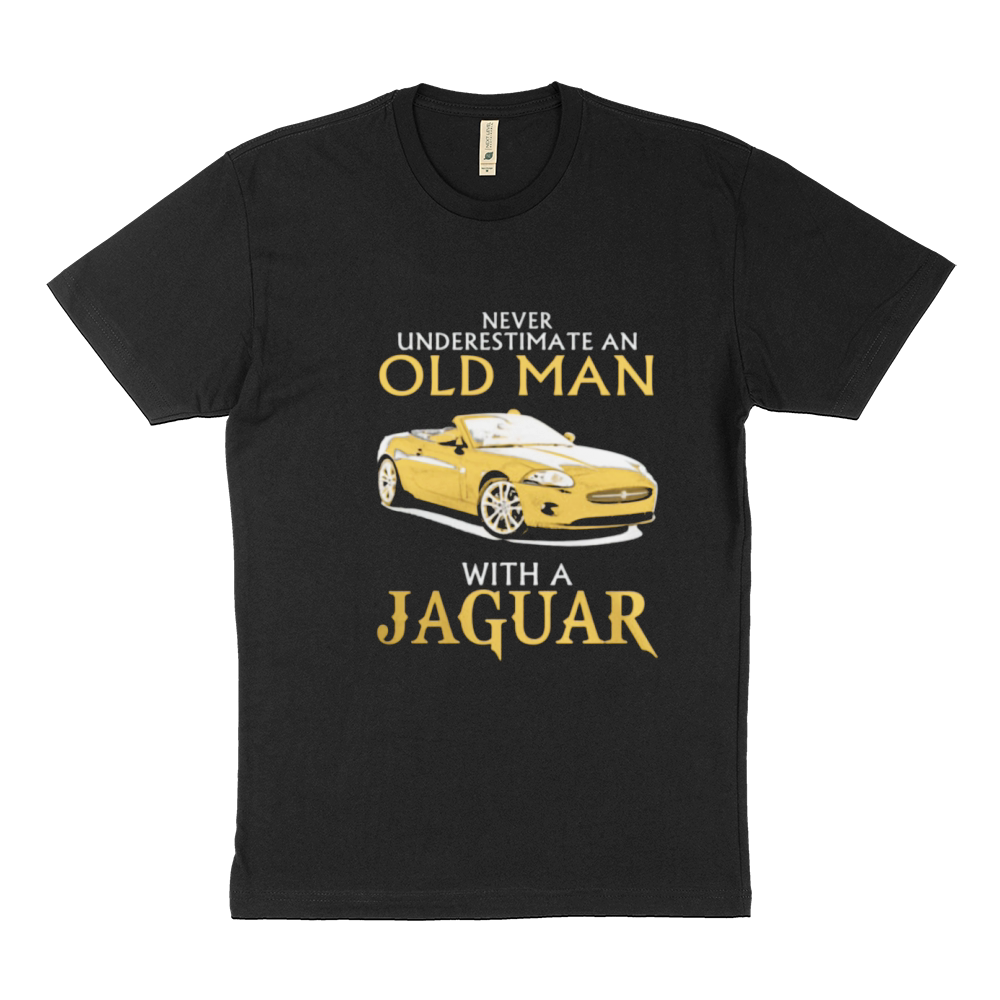 Old Man With A Jaguar Sustainable T-Shirt