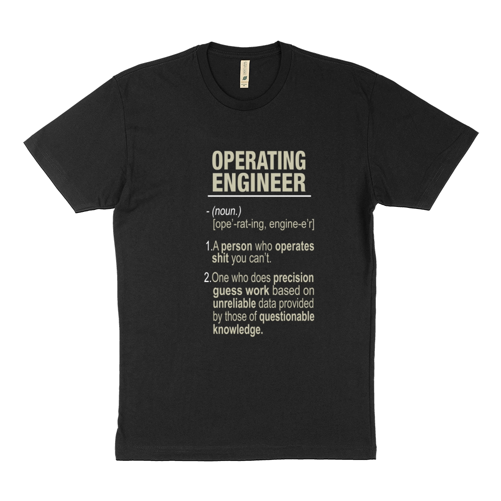 Operating Engineer Shirt Sustainable T-Shirt