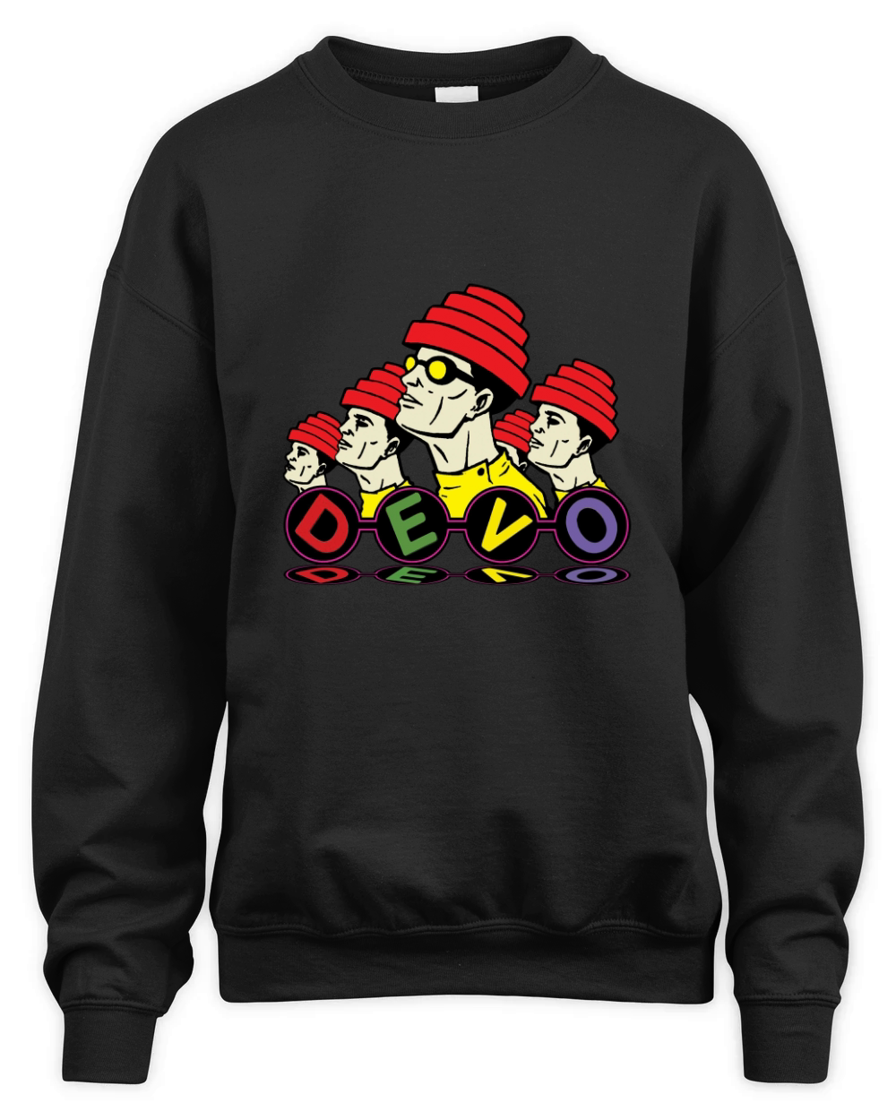 Devo Band Cute Men Music Band Unisex Premium Crewneck Sweatshirt