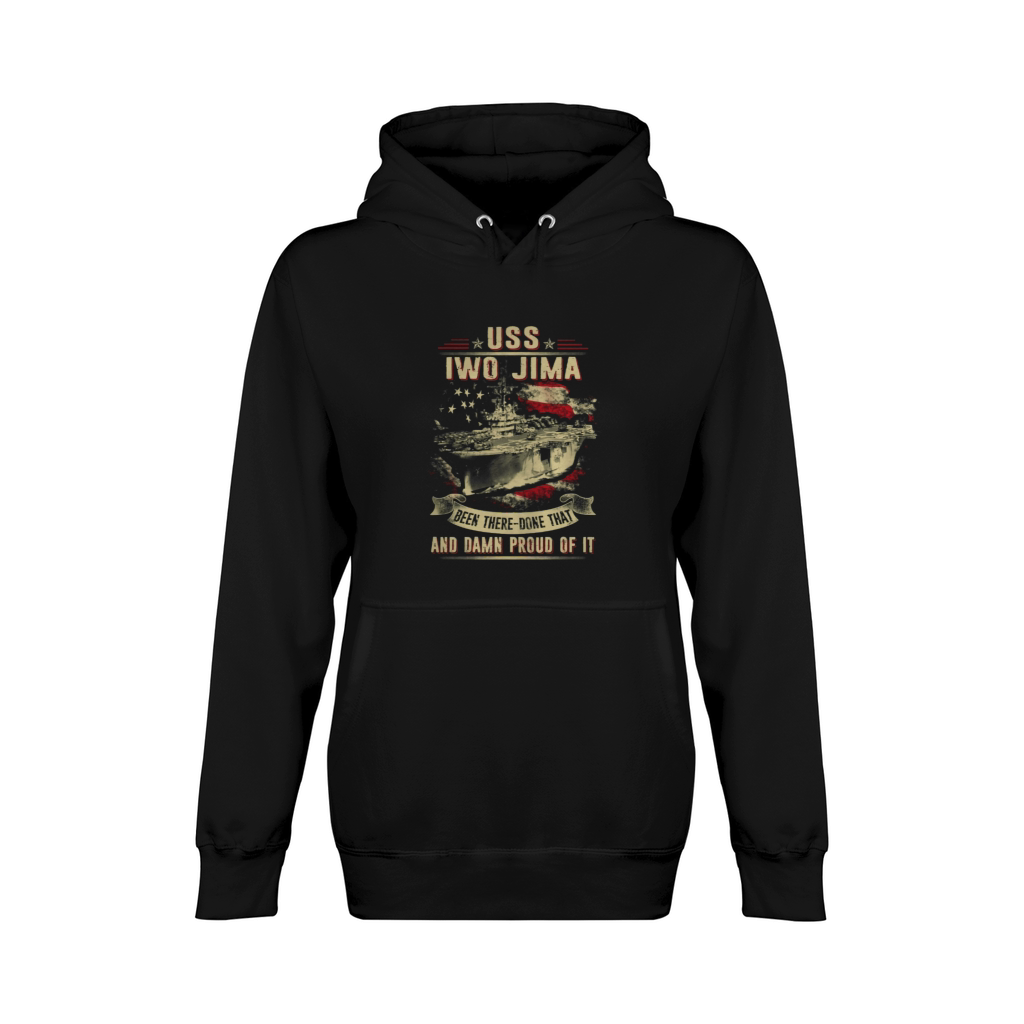 USS Iwo Jima (LPH-2)  T-shirt Unisex Premium Pullover Hoodie