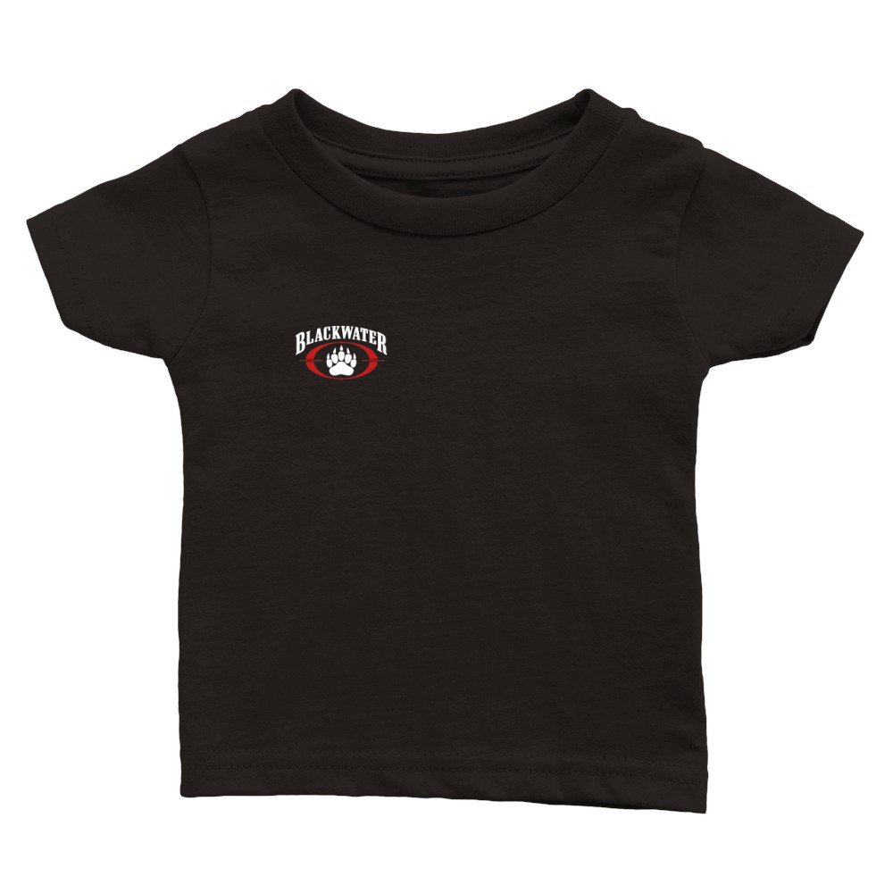 Academi Blackwater Logo Private Military 2 Sides Classic Baby Crewneck T-shirt