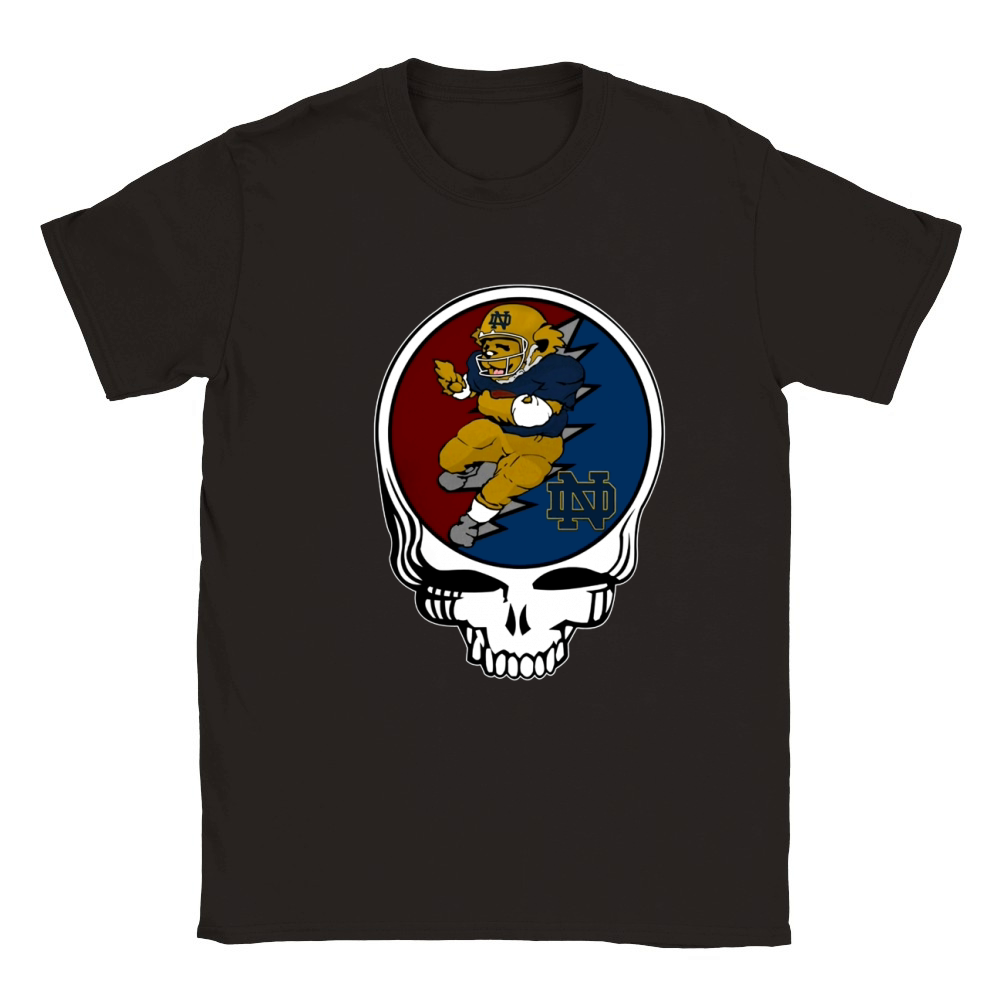 GratefulDead Tshirt Notre Dame Fighting Irish Classic Kids Crewneck T-shirt
