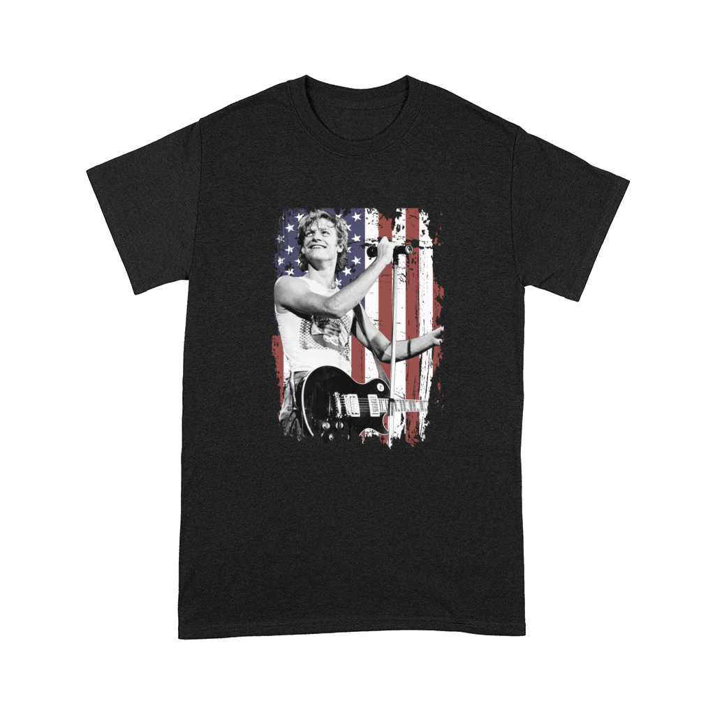 Bryan Adams American Flag Comfort T-shirt