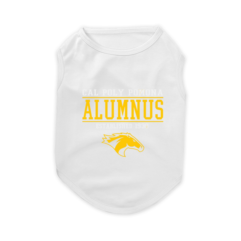 Cal Poly Pomona  Alumnus Pet T-Shirt