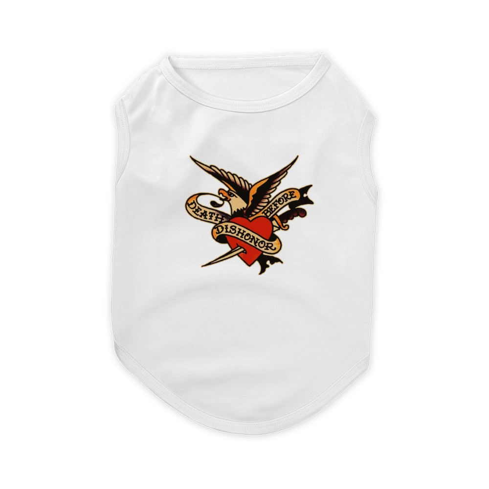 Sailor Jerry Tattoo Art Military Mermaid Pet T-Shirt