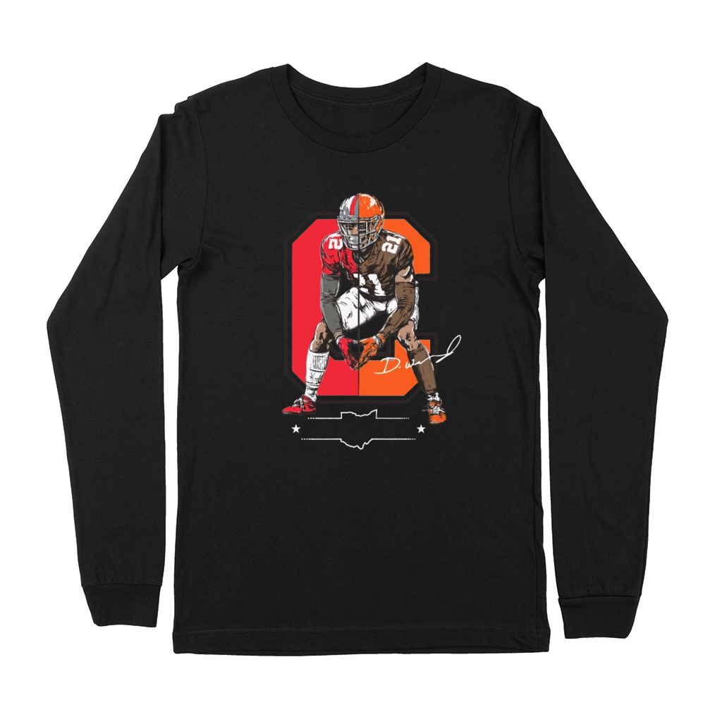 Denzel Ward Men's Long Sleeve T-Shirt 3601