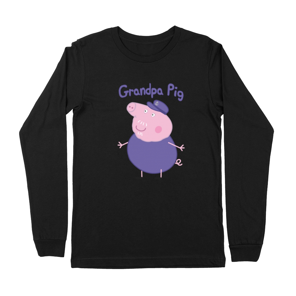 grandpa pig shirt Premium Long Sleeve