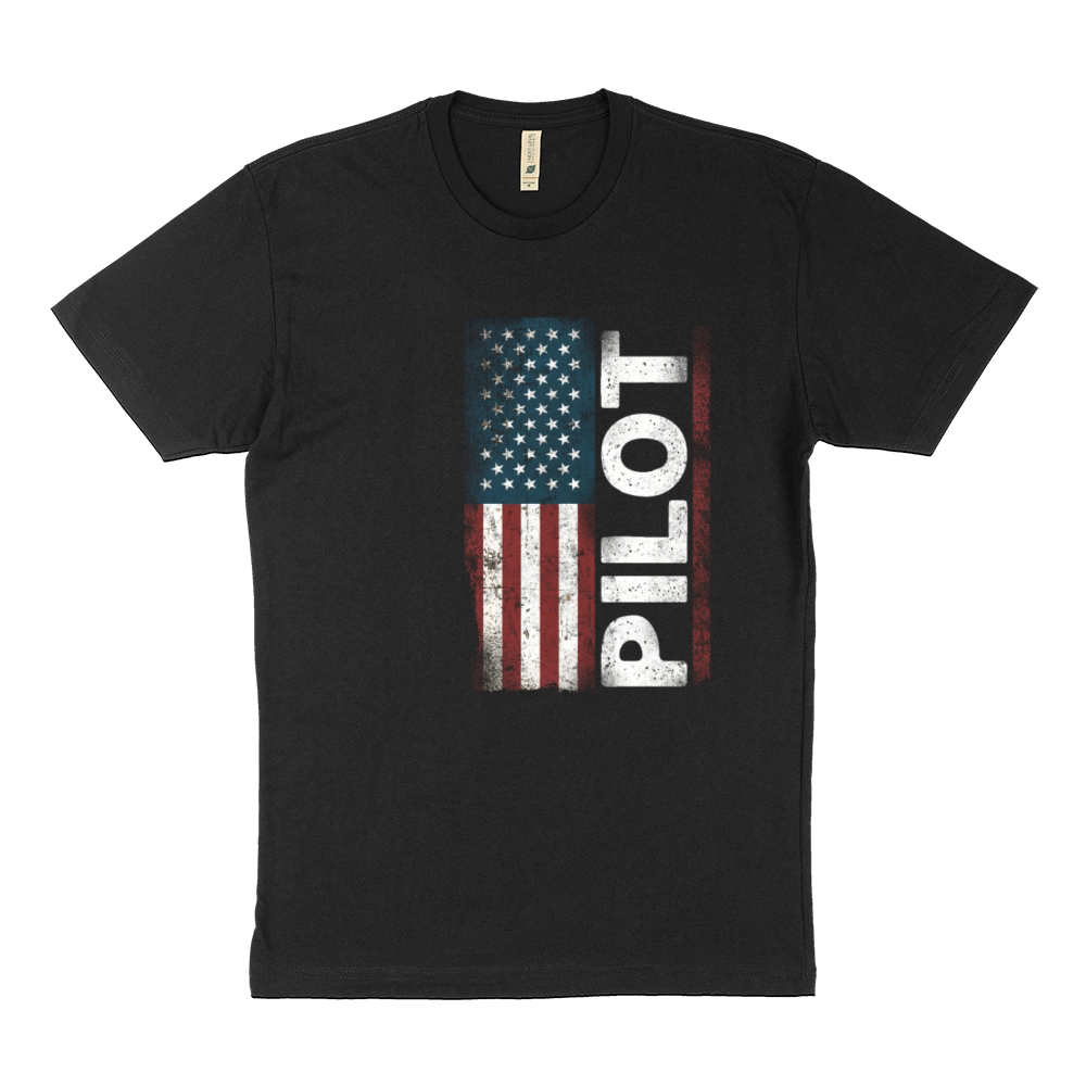 Airplane Pilot Vintage Pilot Sustainable T-Shirt