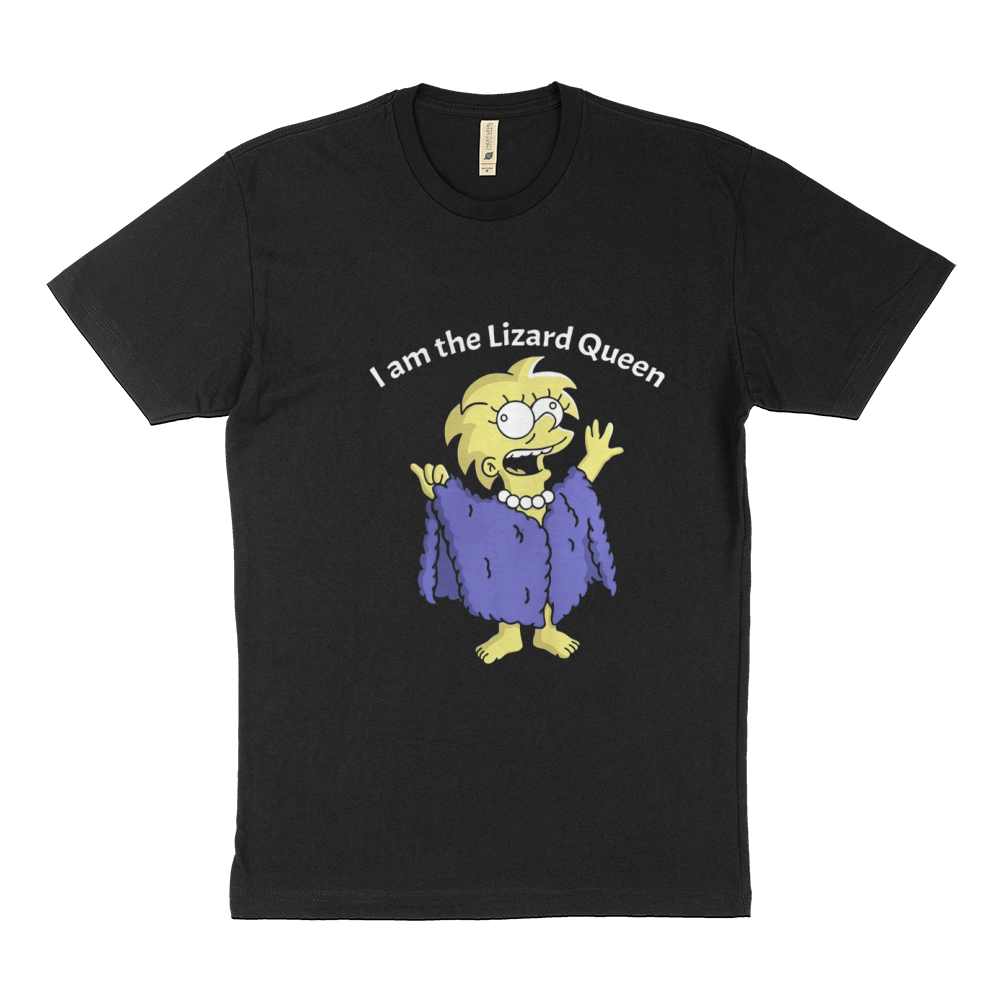 I am the lizard Queen shirt Sustainable T-Shirt