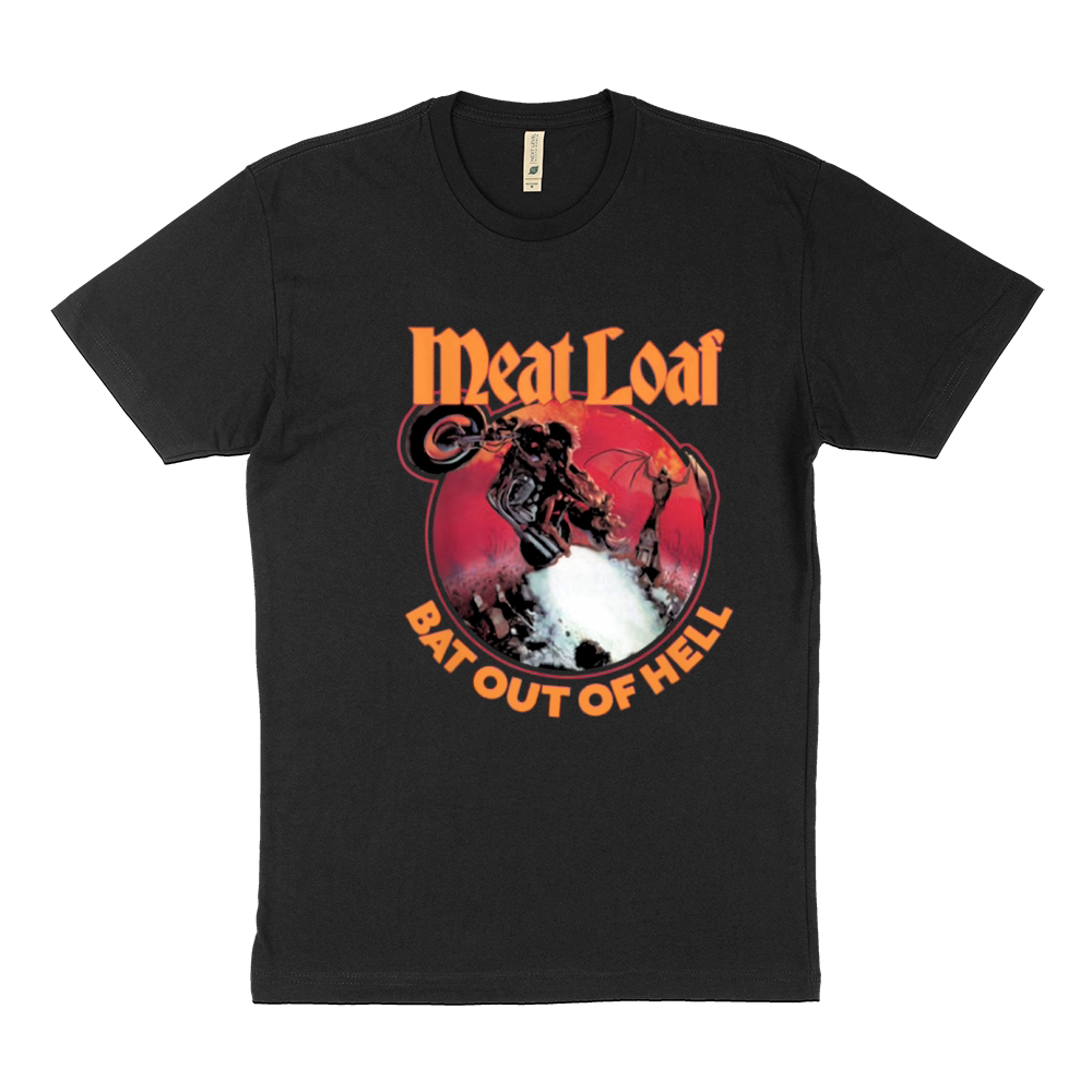 Meat Loaf Bat Out Of Hell T-Shirt Sustainable T-Shirt
