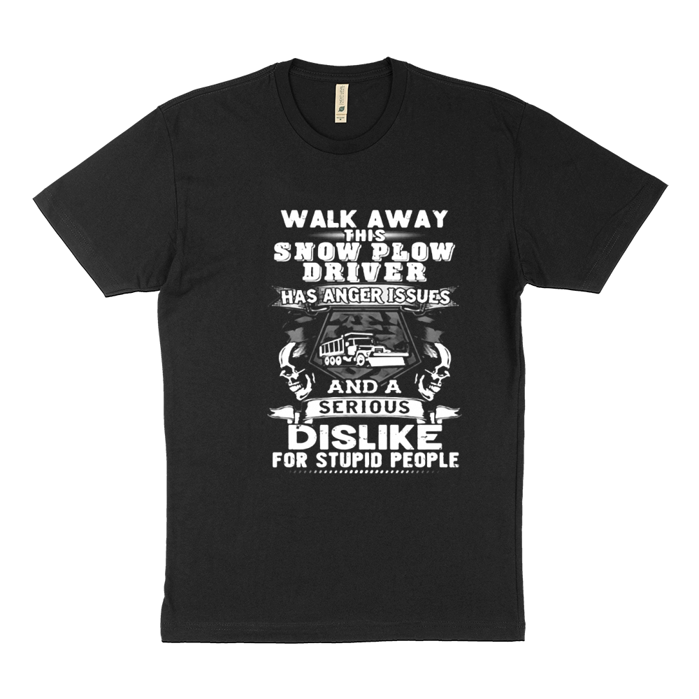 Snow Plow Driver Christmas Special - Walk Away This Sustainable T-Shirt
