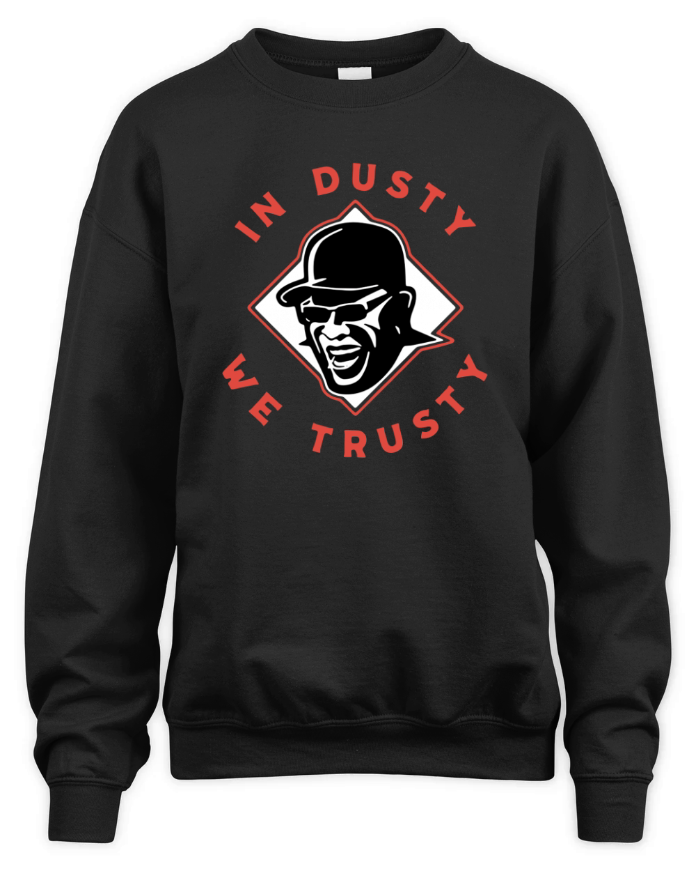 In Dusty We Trusty Houston Unisex Premium Crewneck Sweatshirt