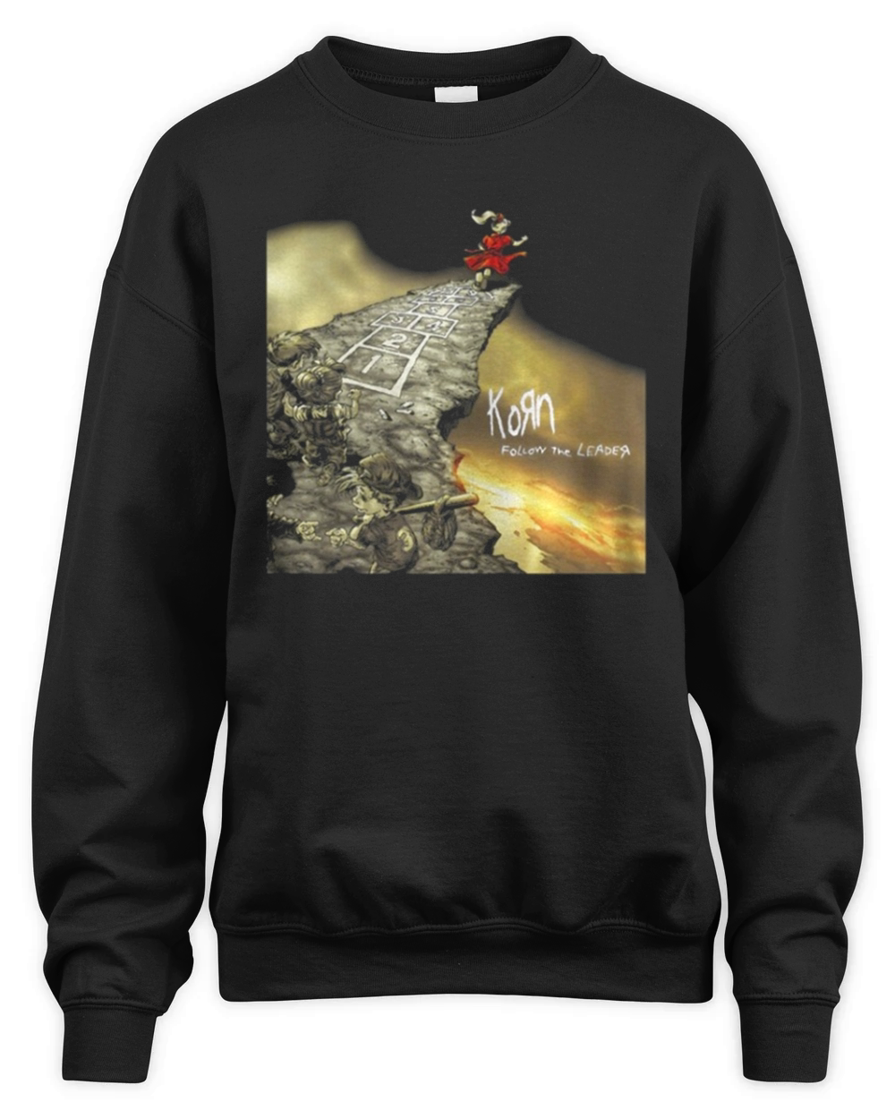 Korn Follow The Leader Unisex Premium Crewneck Sweatshirt