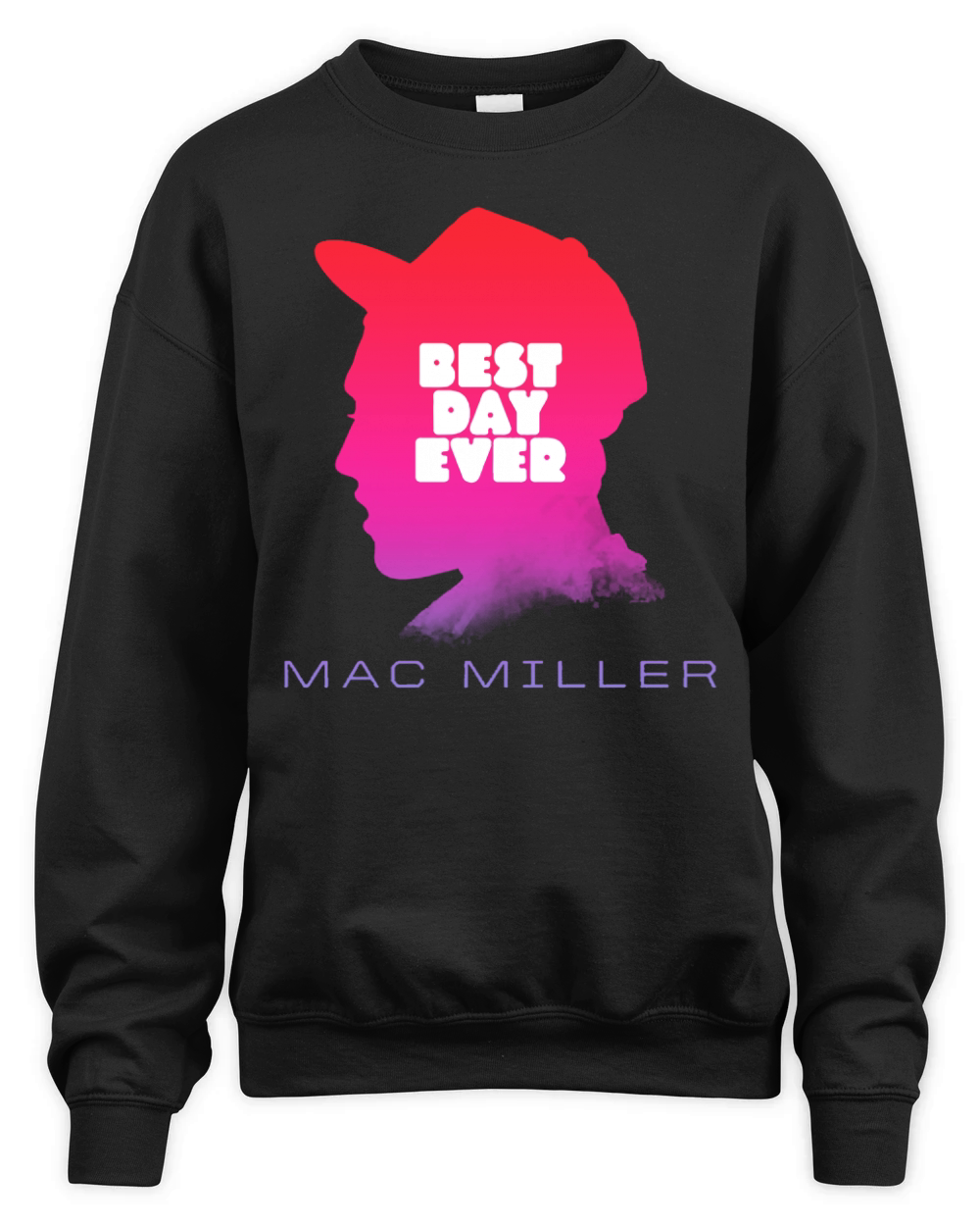 Mac Miller Best Day Ever Unisex Premium Crewneck Sweatshirt