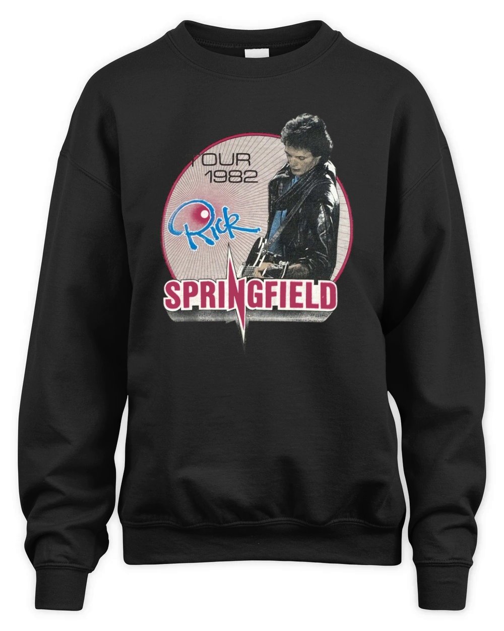 Rick Springfield music Unisex Premium Crewneck Sweatshirt