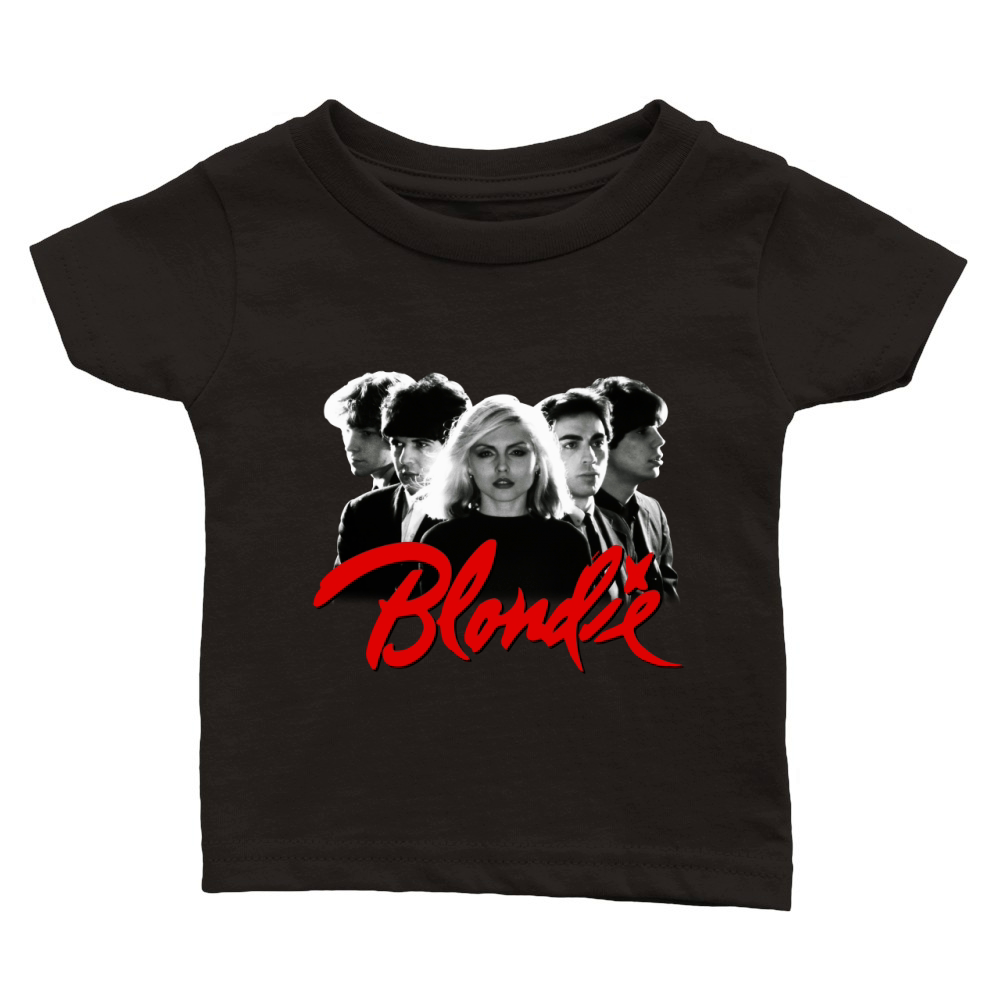 Blondie Rock Band  Debbie Harry Classic Baby Crewneck T-shirt