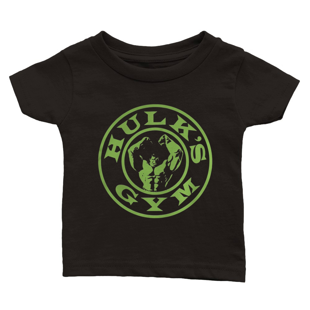 Hulk's Gym Classic Baby Crewneck T-shirt