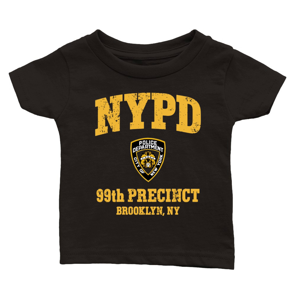 NYPD Police department city of New York 99th Precinct Brooklyn NY shirt Classic Baby Crewneck T-shirt