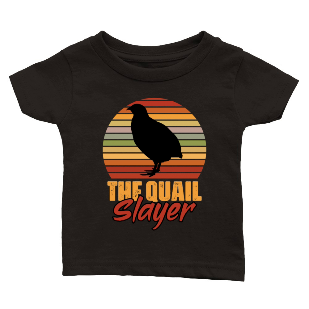 Vintage The Quail Slayer For Northern Bobwhite Classic Baby Crewneck T-shirt