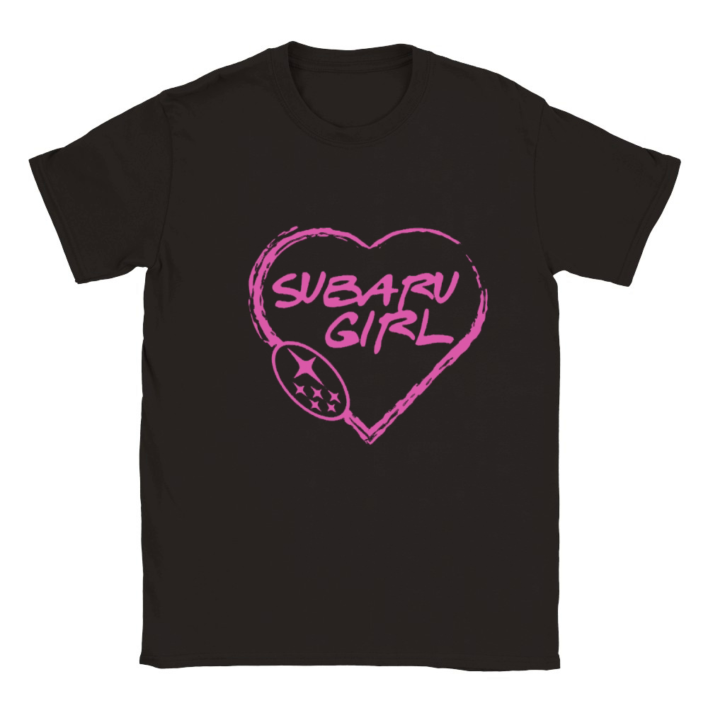 Subaru - subaru girl T shirt T-Shirt Classic Kids Crewneck T-shirt