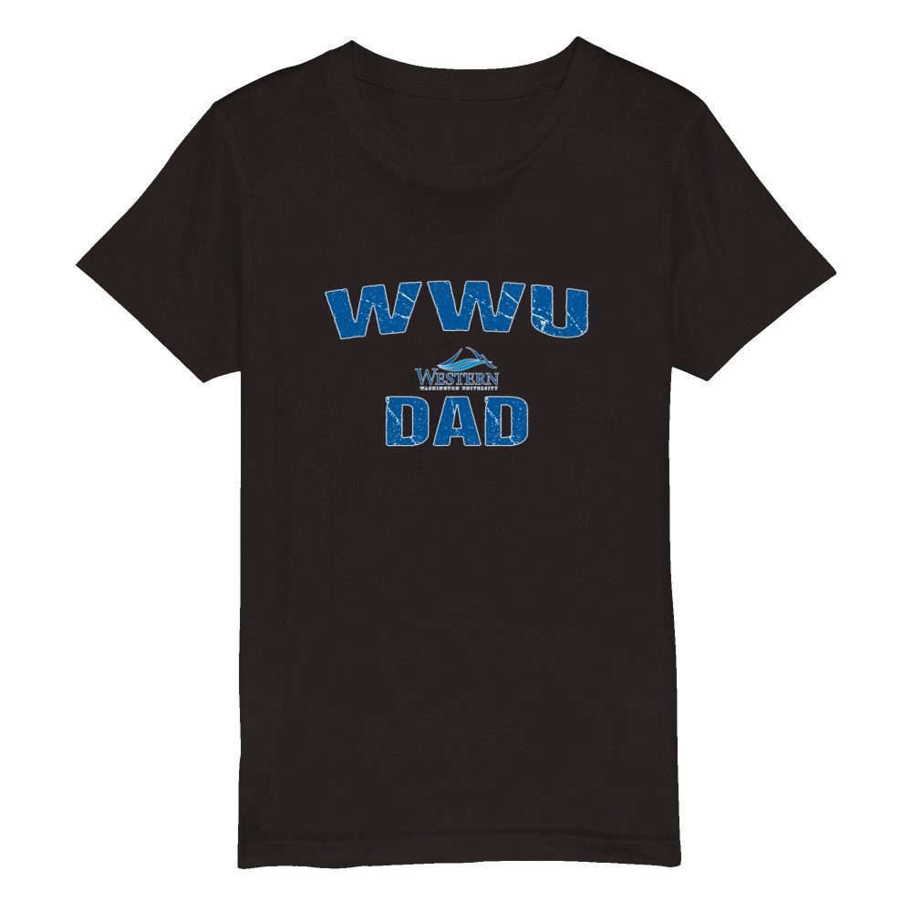 Champion Dad Western Washington University 2020 Organic Kids Crewneck T-shirt