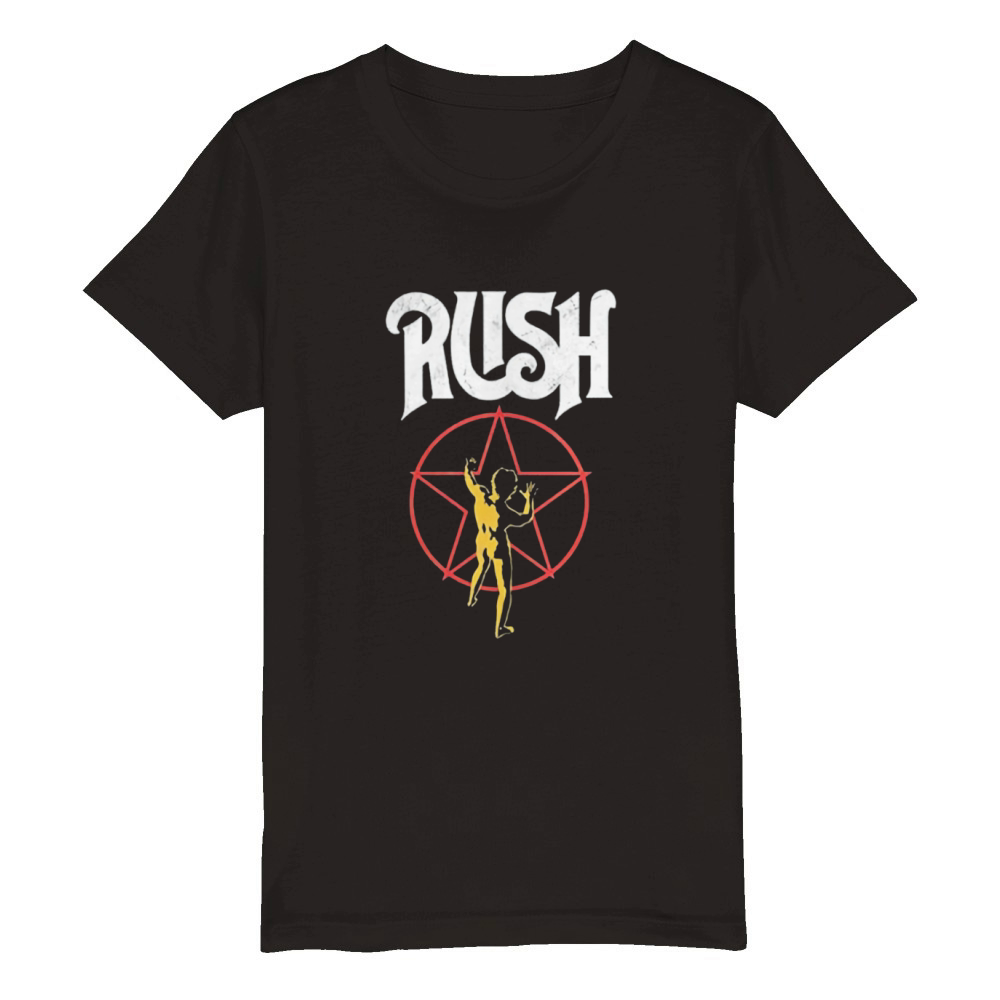 Rush Band Organic Kids Crewneck T-shirt