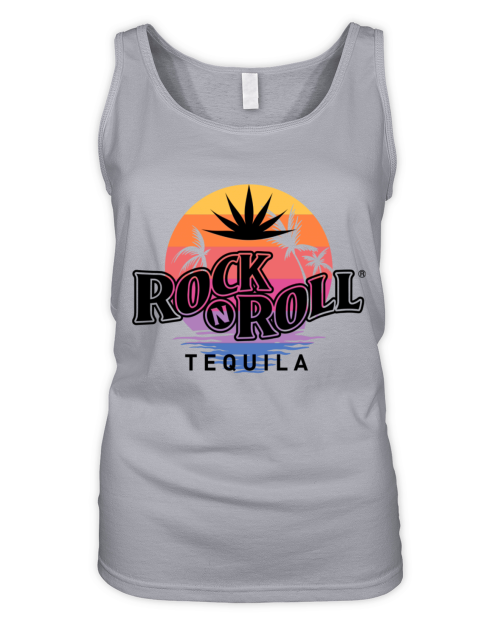 Rock N Roll Tequila Third Collection Organic Women's Tank Top