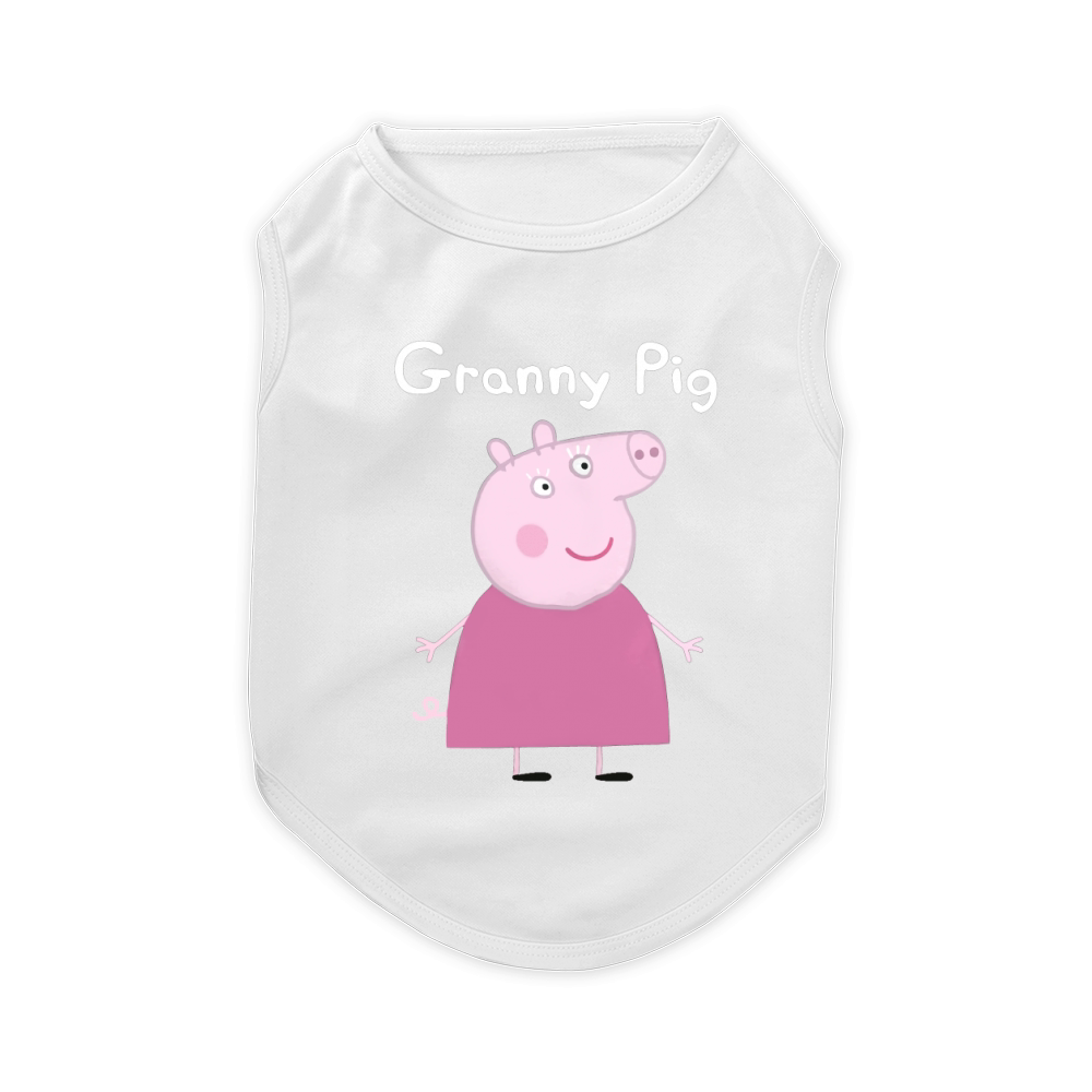 GRANNY PIG T-SHIRT Pet T-Shirt