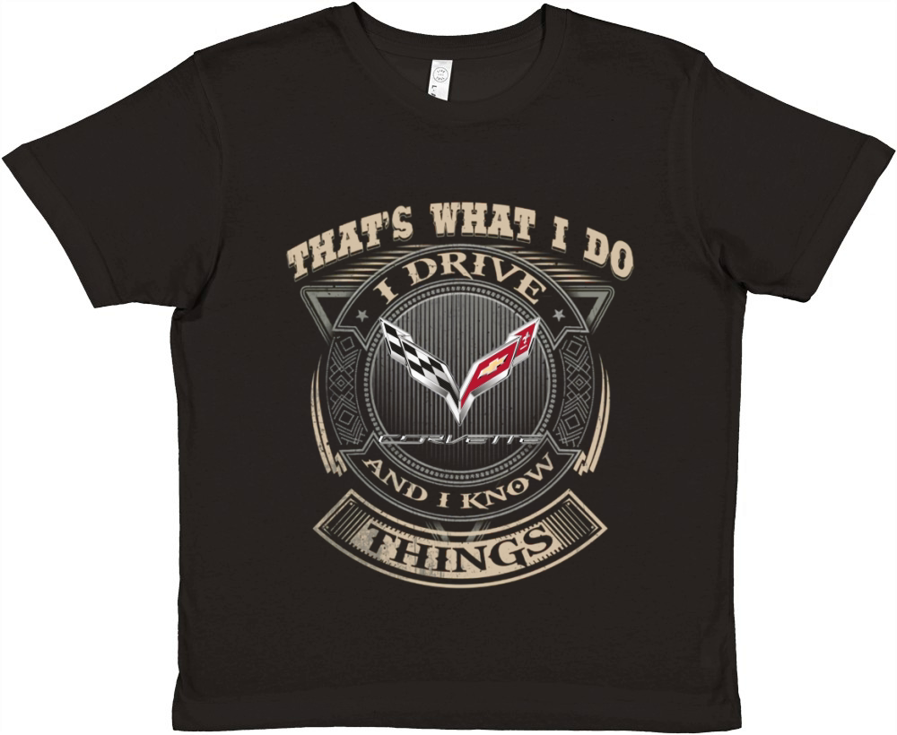 THAT WHAT I DO CORVETTE C7 Premium Kids Crewneck T-shirt