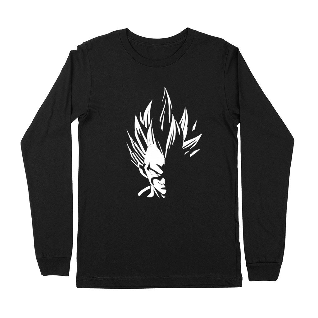 Dragonball Design Vegeta T-Shirt Premium Long Sleeve