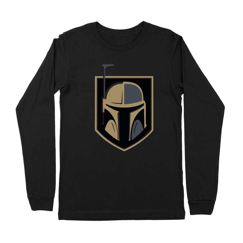 The Mandalorian Boba Fett Golden Knights Fan Premium Long Sleeve