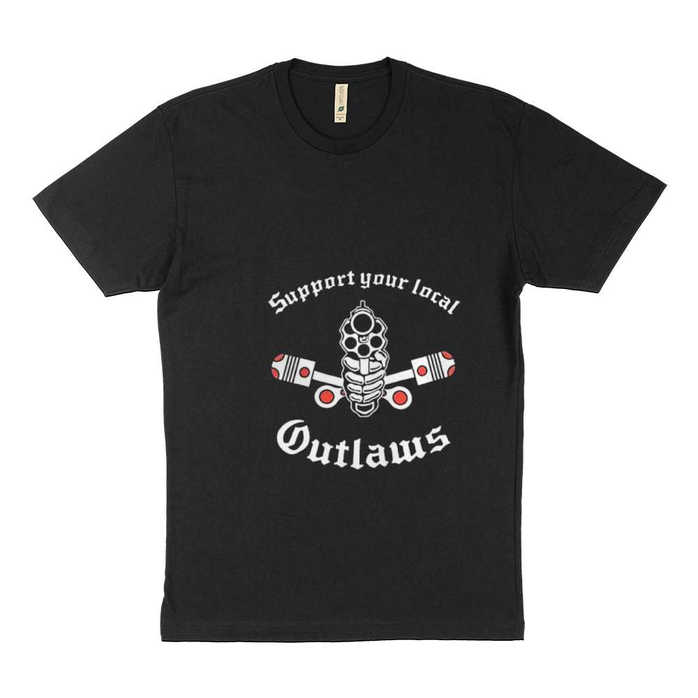 Support your Local Outlaws Sustainable T-Shirt