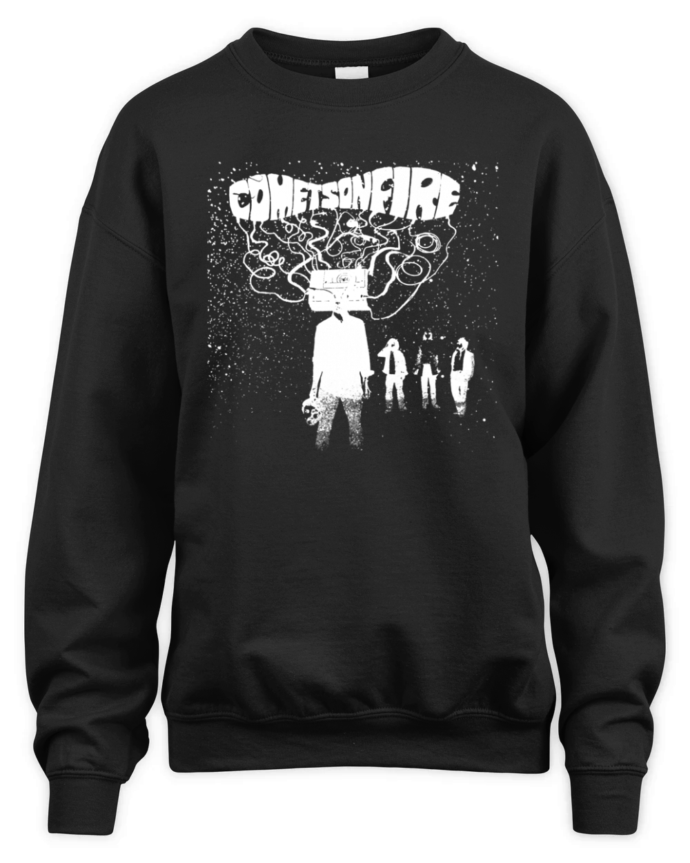Comets on Fire Band Tshirt Unisex Premium Crewneck Sweatshirt